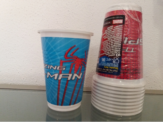 Foto de VASOS SPIDERMAN