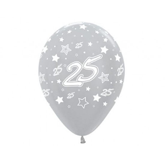 Foto de GLOBOS Nº 25 PLATA