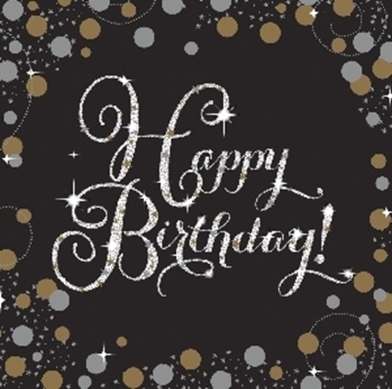Foto de SERVILLETA "HAPPY BIRTHDAY  "